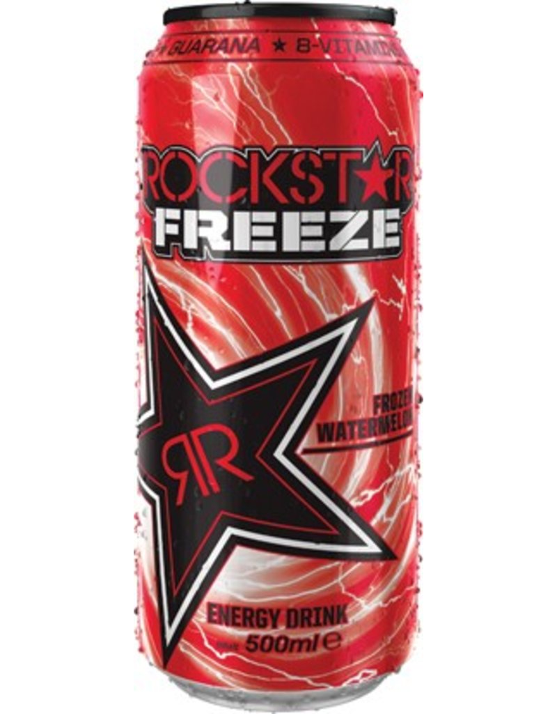 Rockstar Freeze Watermelon Rockstar energy drinks