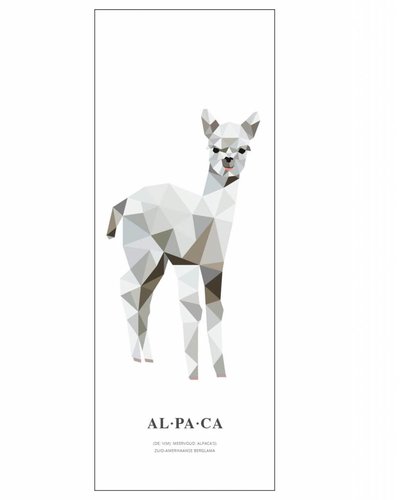 Behangpaneel alpaca