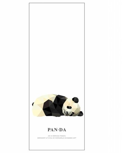 Behangpaneel panda