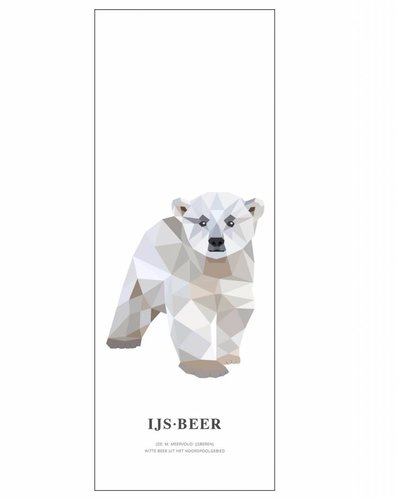 Behangpaneel ijsbeer