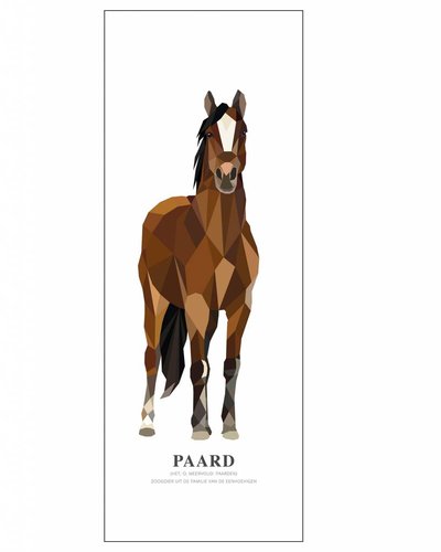 Behangpaneel paard