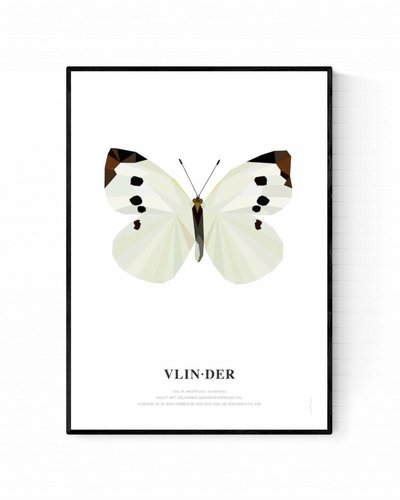 Poster vlinder