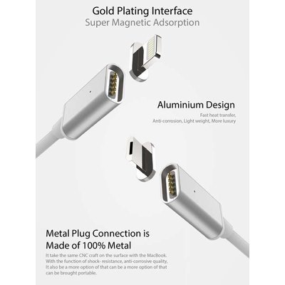 Magnetisch USB kabel