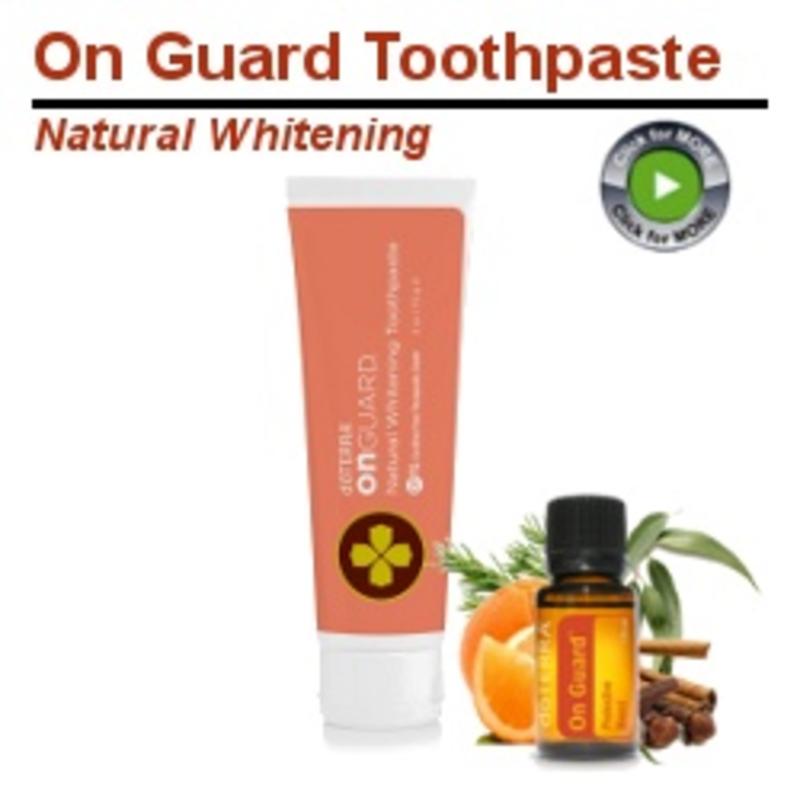 On Guard Whitening Toothpaste doTERRA Bliz Wellness