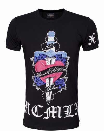 Arya Boy t-shirt with strass stones