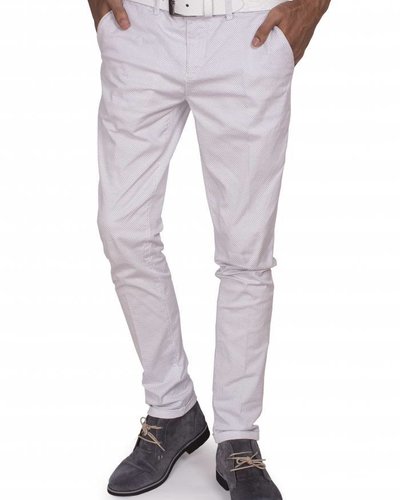 WAM Denim white slim fit chino