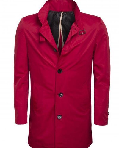 WAM Denim red trenchcoat