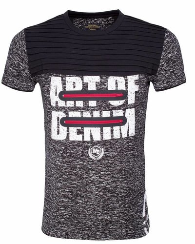 WAM Denim black t-shirt with print