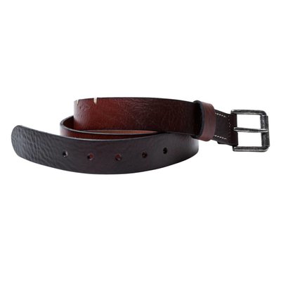 Dockers Ledergürtel Braun-Rot