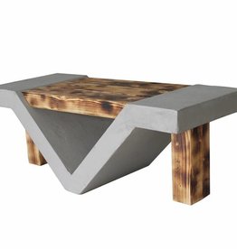 Couchtisch Design Industrial, Beton/Holz - Borkenkäfer Onlineshop Couchtisch Design Industrial, Beton/Holz - Borkenkäfer Onlineshop