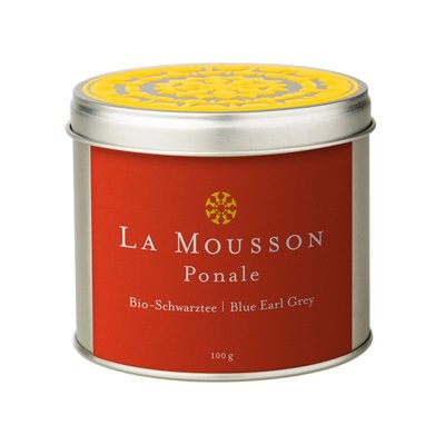 La Mousson BIO-SCHWARZTEE Ponale Blue Earl Grey