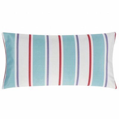 Pad Concept OUTDOOR KISSEN gestreift - türkis 35x60 cm