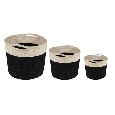 Pad Concept KORB Jute schwarz in 3 Größen