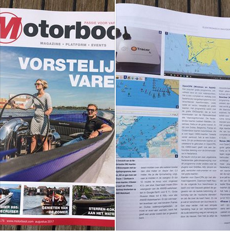 4Tracer Pi in Motorboot Magazine