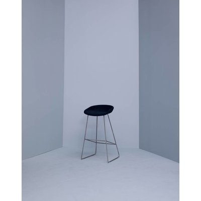 HAY About a Stool AAS39 bekleed met RVS frame