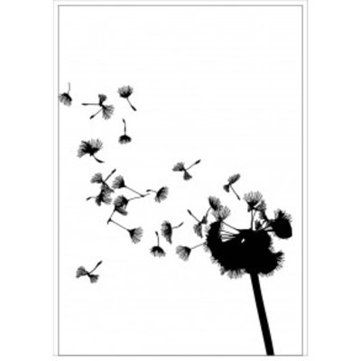 Tile Junkie Postkaart Dandelion