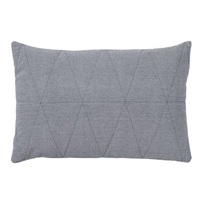Bloomingville Kussen quilt blauw