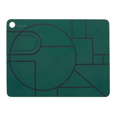 OYOY Placemats - Ponyo groen