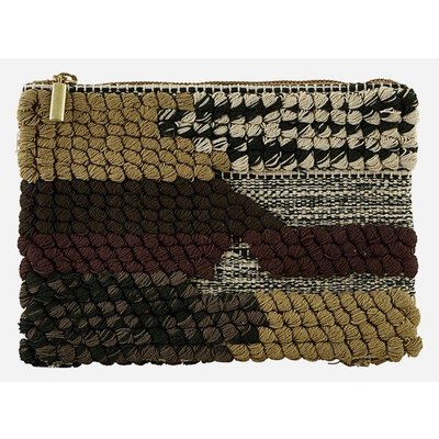 House Doctor Clutch, Combo, Groen/bruin