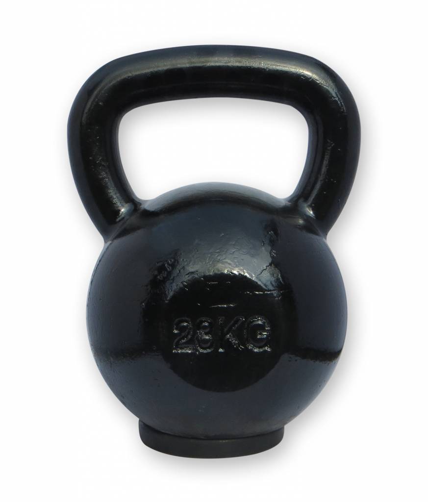 kettlebell gietijzer of kunststof
