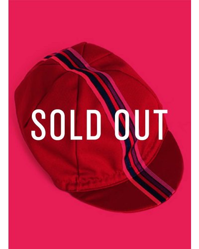 CYCLING CAP (RED) - SOLD OUT