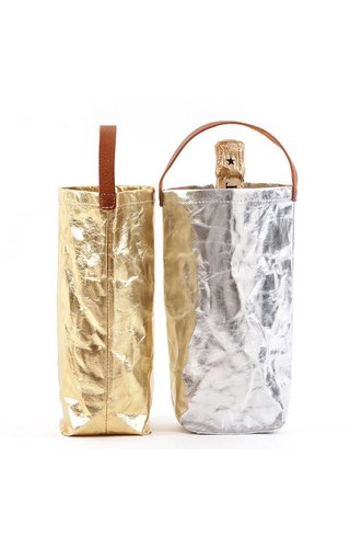 UASHMAMA® Wine Bag Metallic 