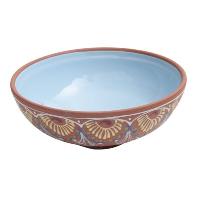 Bowls and dishes Salade/ brood schaal licht blauw