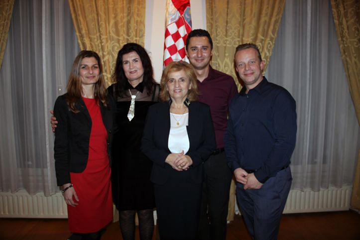 Kerstviering bij Kroatische ambassade