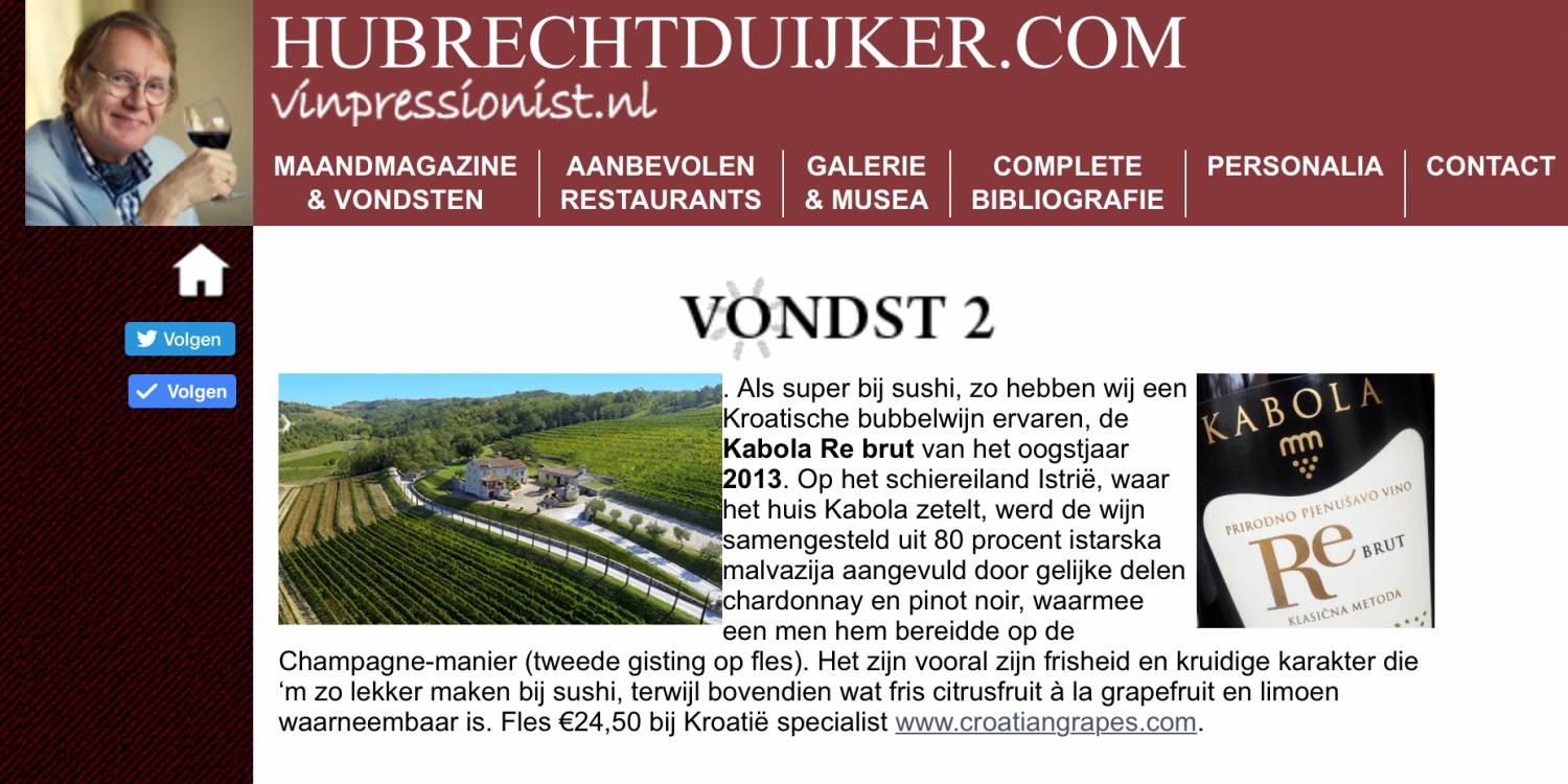 Re: Vondst van de maand volgens Hubrecht Duijker