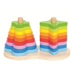 Hape Regenboog stapelvorm Hape Regenboog stapelvorm