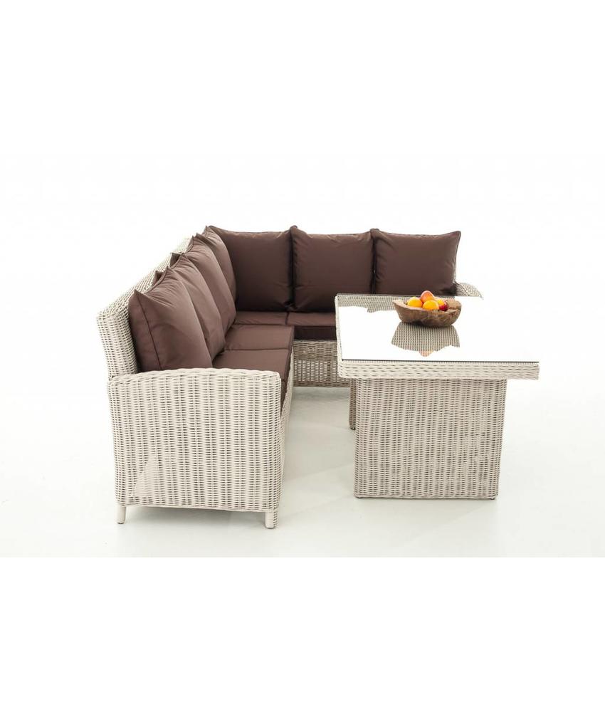 Shop online fraaie rond wicker loungesets. echt vakwerk ... Lounge wit zilver