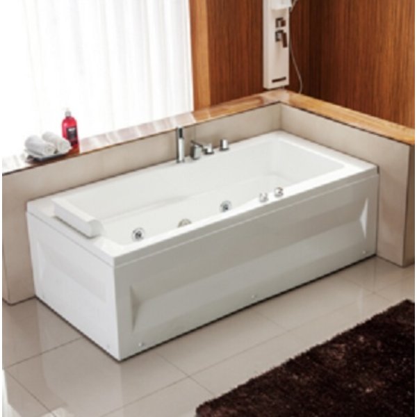 Sem Cloud massage whirlpool 170x81x53cm inclusief voorpaneel wit Whirlpool Bad Goedkoop ~ Sem Cloud massage whirlpool 170x81x53cm inclusief voorpaneel wit