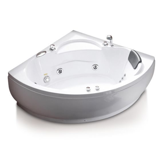 Home Baden Sem Edge massage whirlpool hoekversie 138x138x61cm Whirlpool Bad Goedkoop ~ Home Baden Sem Edge massage whirlpool hoekversie 138x138x61cm