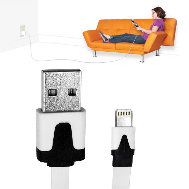 Dagaanbieding - 3 meter kabel voor uw iPad of iPhone dagelijkse koopjes