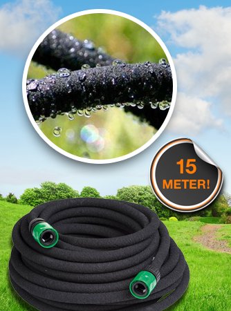Dagaanbieding - Druppelslang met Snelkoppeling ideaal voor uw droge Tuin dagelijkse koopjes