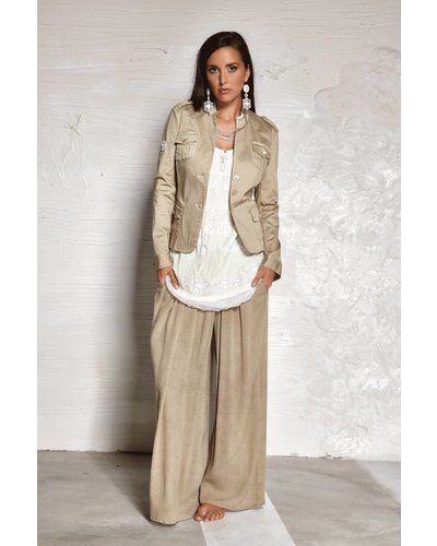 Elisa Cavaletti Hosenrock khaki verwaschen