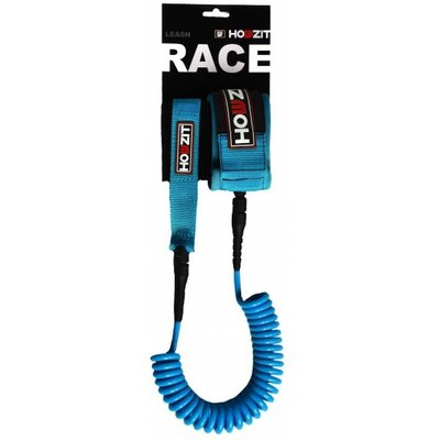 Howzit leash coiled aqua