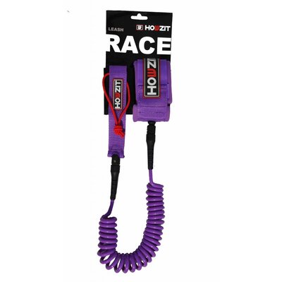 Howzit leash coiled purple