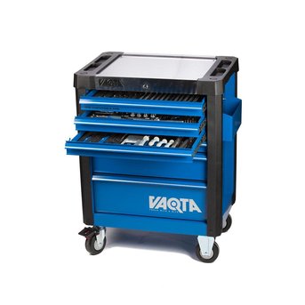Vaqta gereedschapswagen gevuld