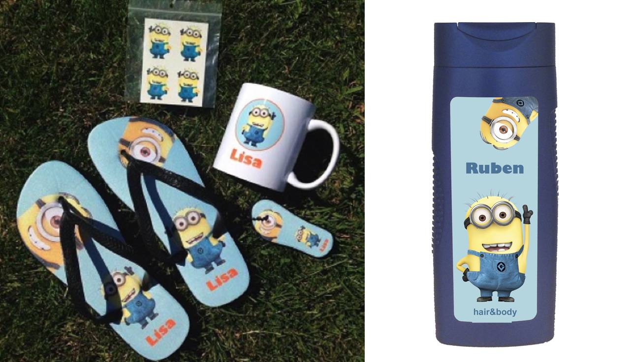 Slippers met je favorieten van Minions, de bioscoophit van 2015