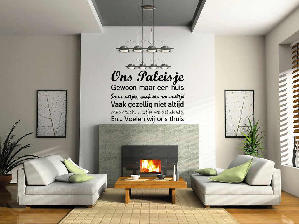 Engelse muurteksten slaapkamer: muurteksten van muurstickerboetiek ...