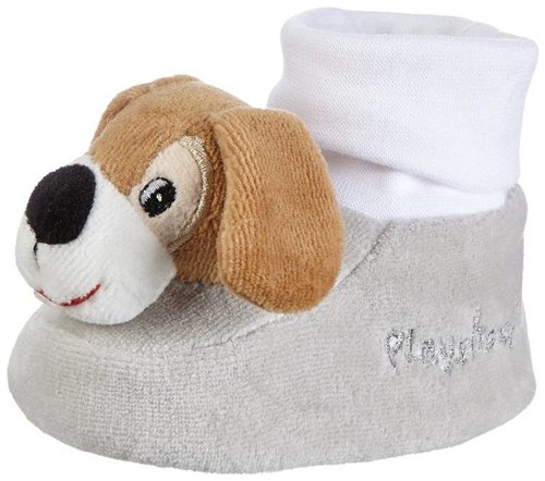 Playshoes Babyslofjes Hond Grijs