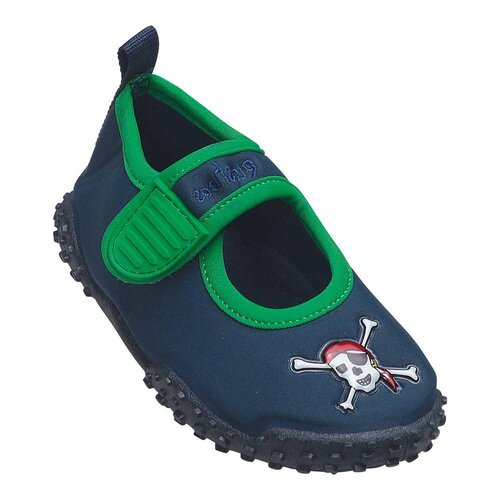 Playshoes Waterschoenen Piraat Blauw Groen