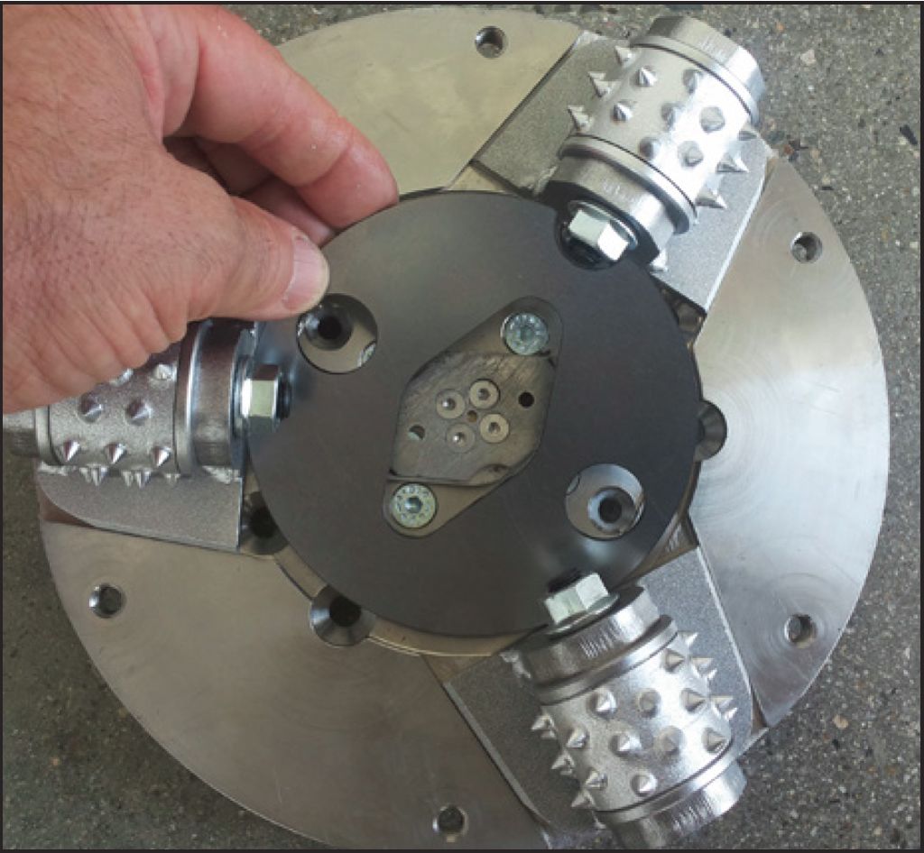 BUSH HAMMER quickchange tools IN2CONCRETE