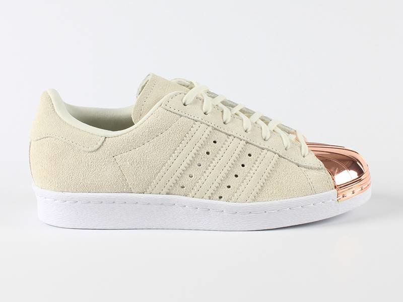 superstar 80s metal toe heren beige