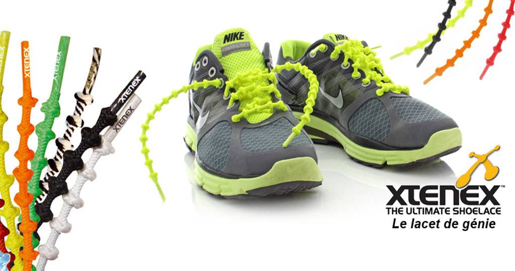 Xtenex: elastische compressie hardloop veters