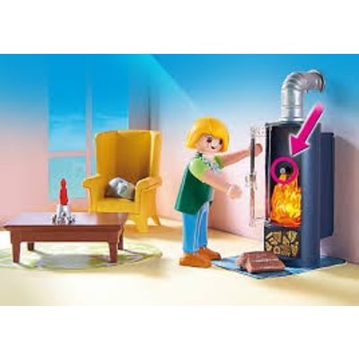 Playmobil Playmobil Dollhouse Woonkamer met Houtkachel 5308 - ABCToys.nl Playmobil Playmobil Dollhouse Woonkamer met Houtkachel 5308 - ABCToys.nl