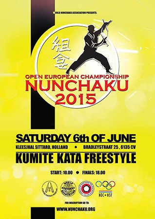 WNA Open Europees kampioenschap nunchaku-do 2015