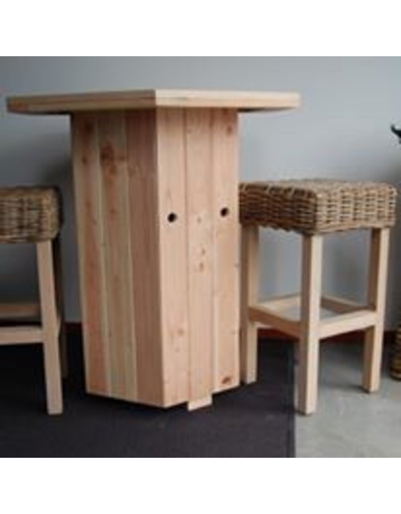 Tafel met gasvlam, exclusief ontwerp van gido vrins. www ...