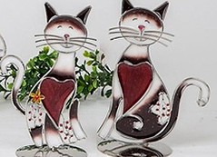 Decorative Acryl und Glas Figuren
